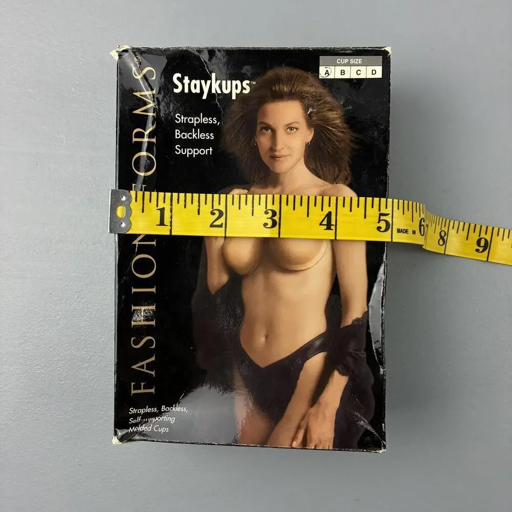 Fashion Forms Stayups Strapless Backless Support Bra